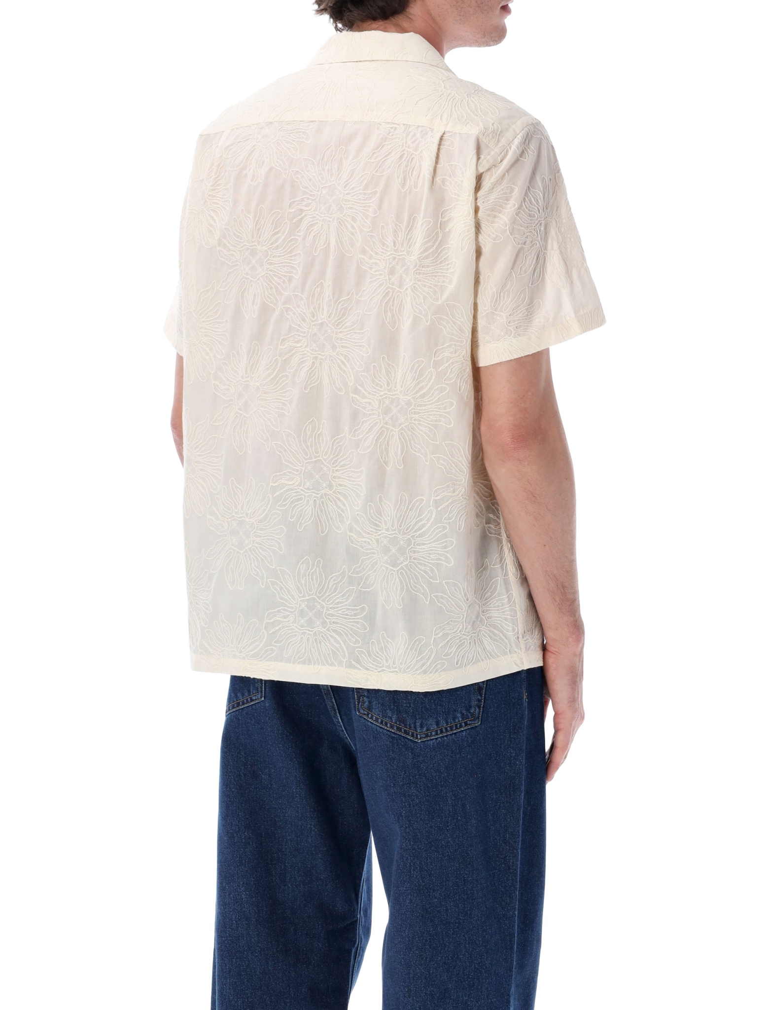 [PORTUGUESE FLANNEL] Shirts Short Sleeve SS26 DUKEWHITE