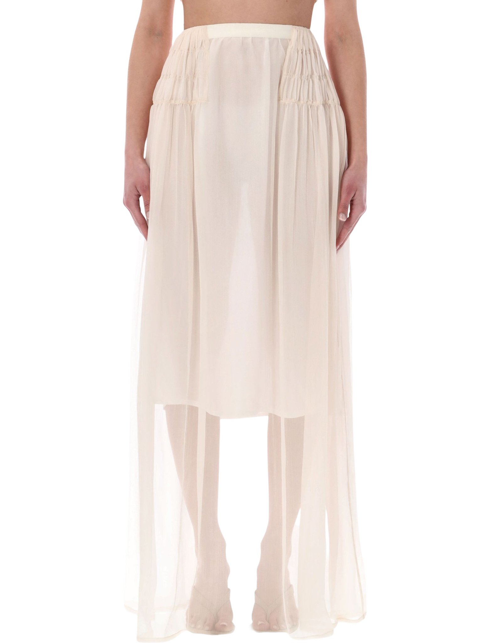 [DRIES VAN NOTEN] Midi skirt SS26 2610108473040005