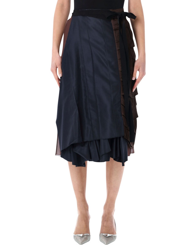 [Prada] Midi skirt SS26 P149IG19QZF0008