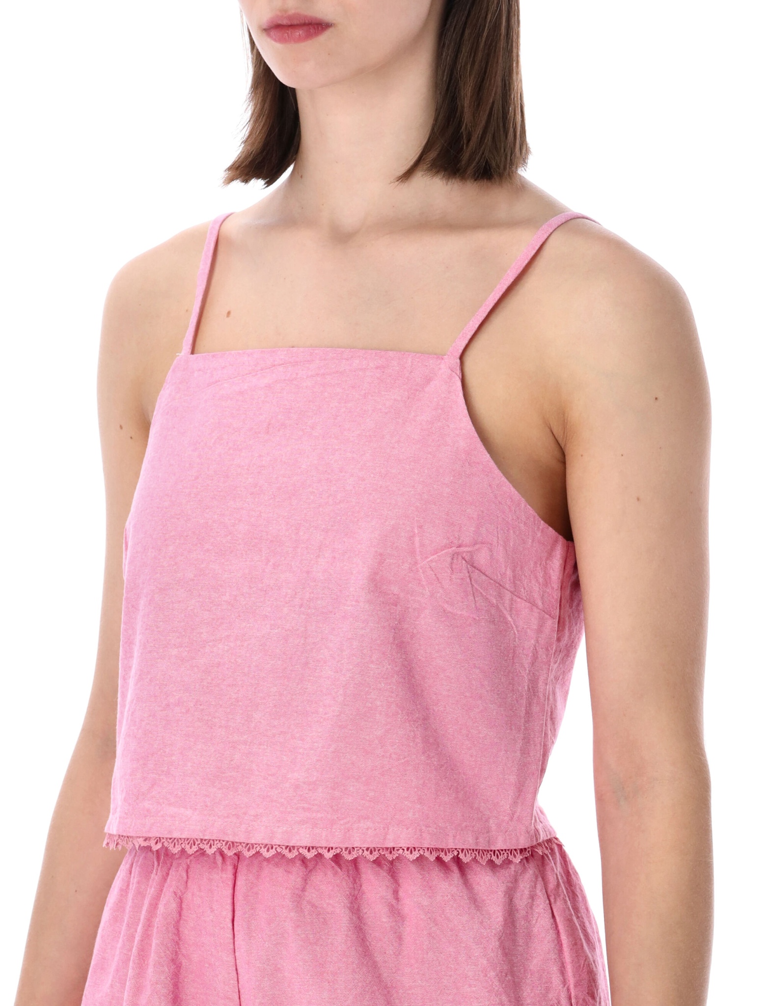 [American Vintage] Tank top SS26 FEO07APINKY