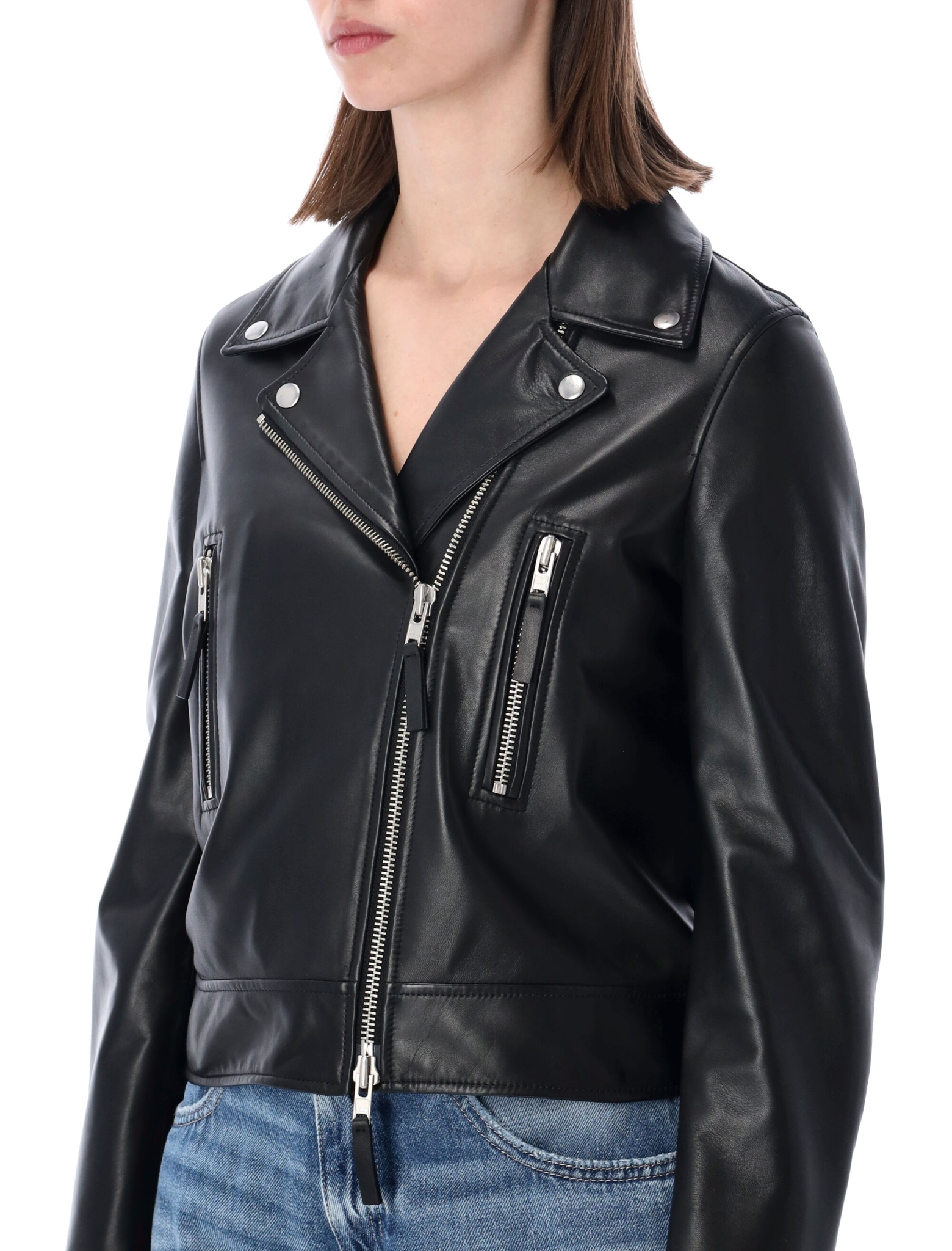 [SWORD] Leather Jacket SS26 8387SPMSMBLAC