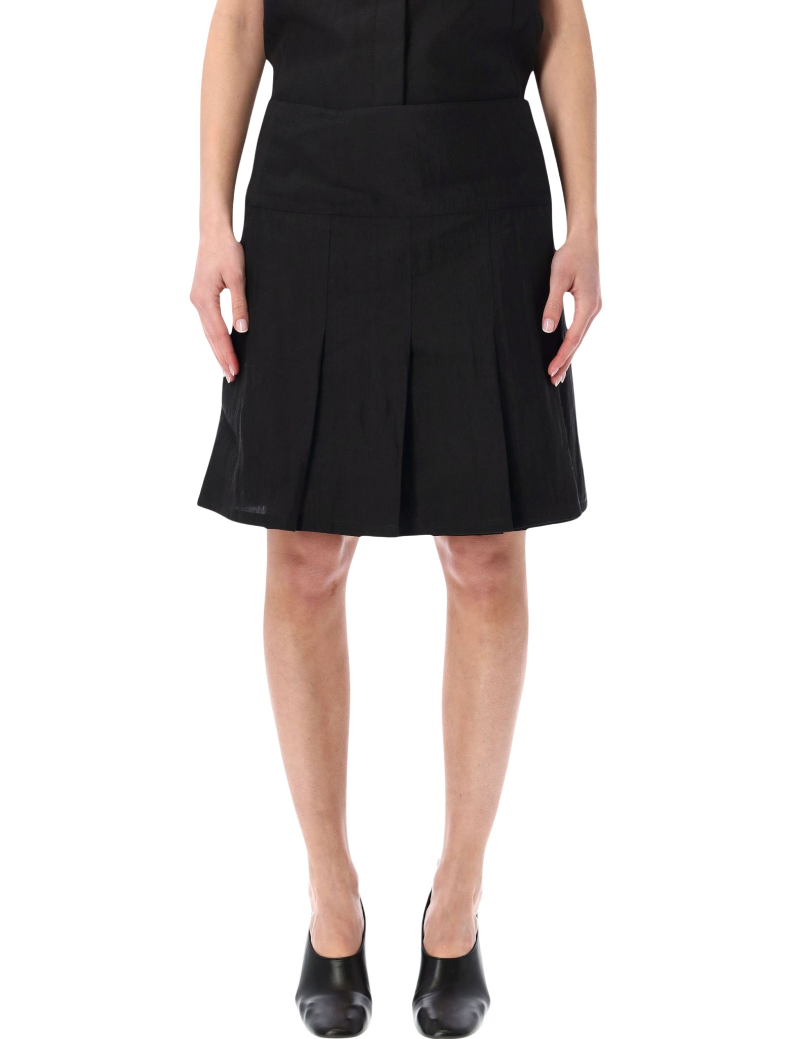 [Our Legacy] Mini skirt SS26 W2264GSBBLACK