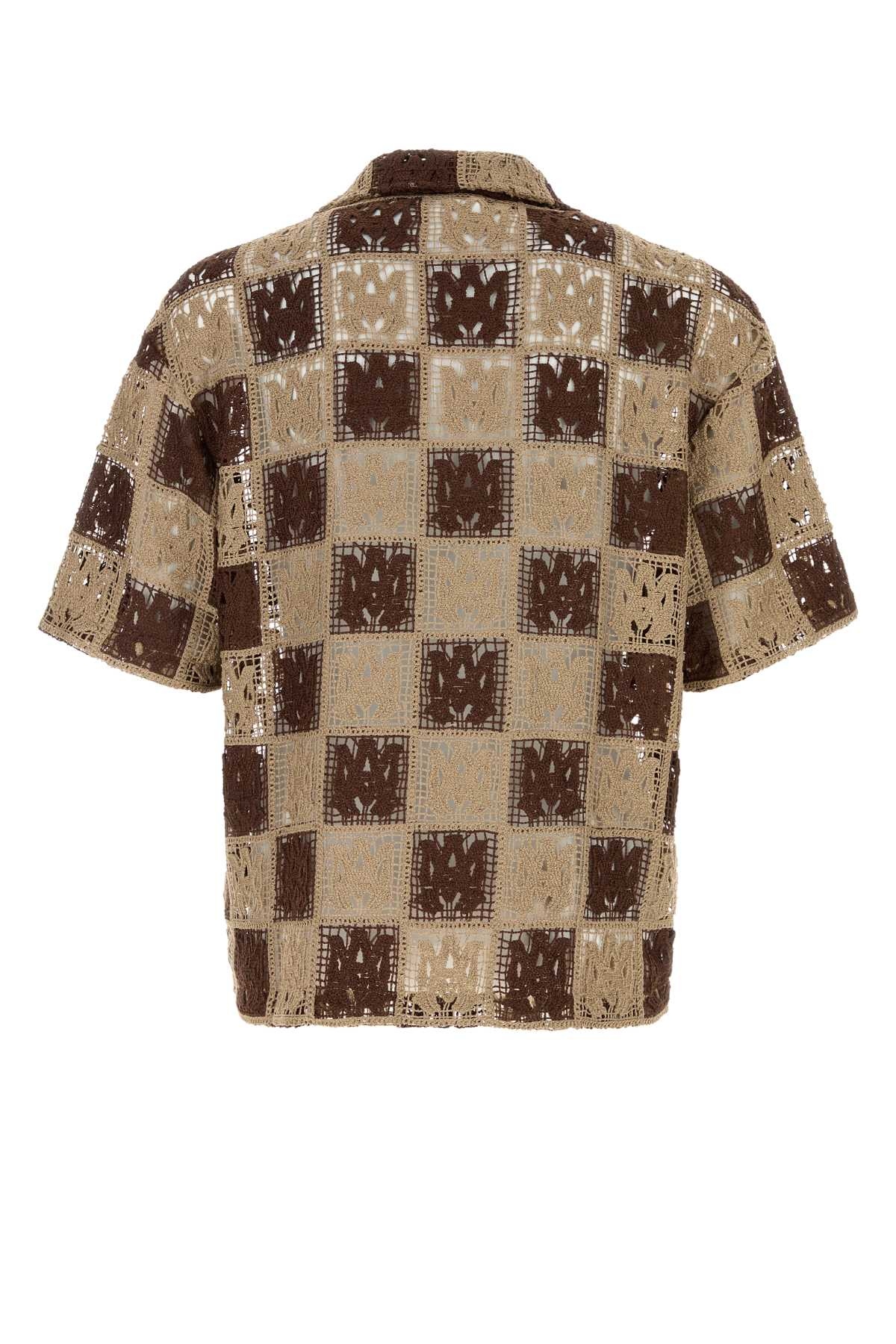 [Amiri] Shirts Short Sleeve FW26 AMTOSH1164 EARTH