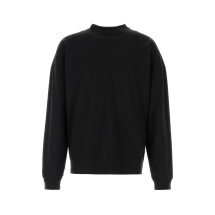 [THE ROW] T-shirts Long Sleeve FW26 612K767 BLK