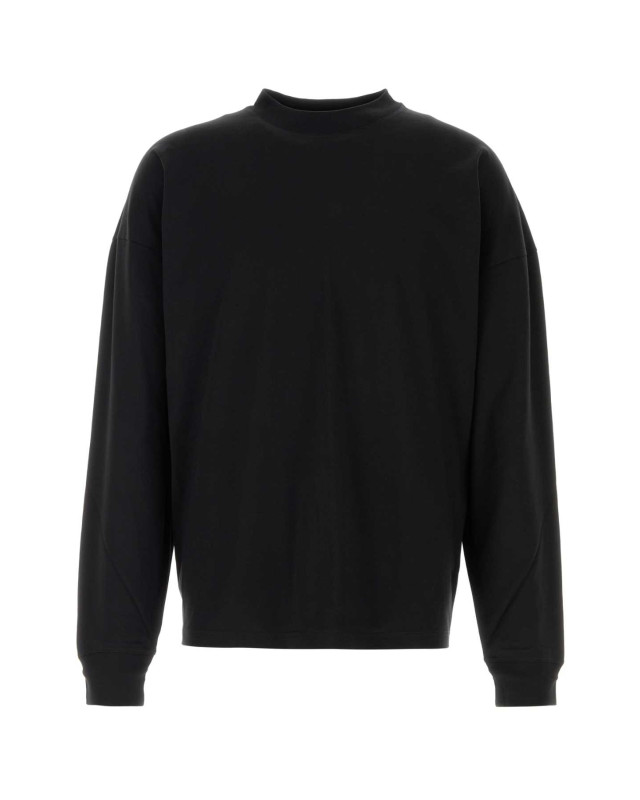 [THE ROW] T-shirts Long Sleeve FW26 612K767 BLK