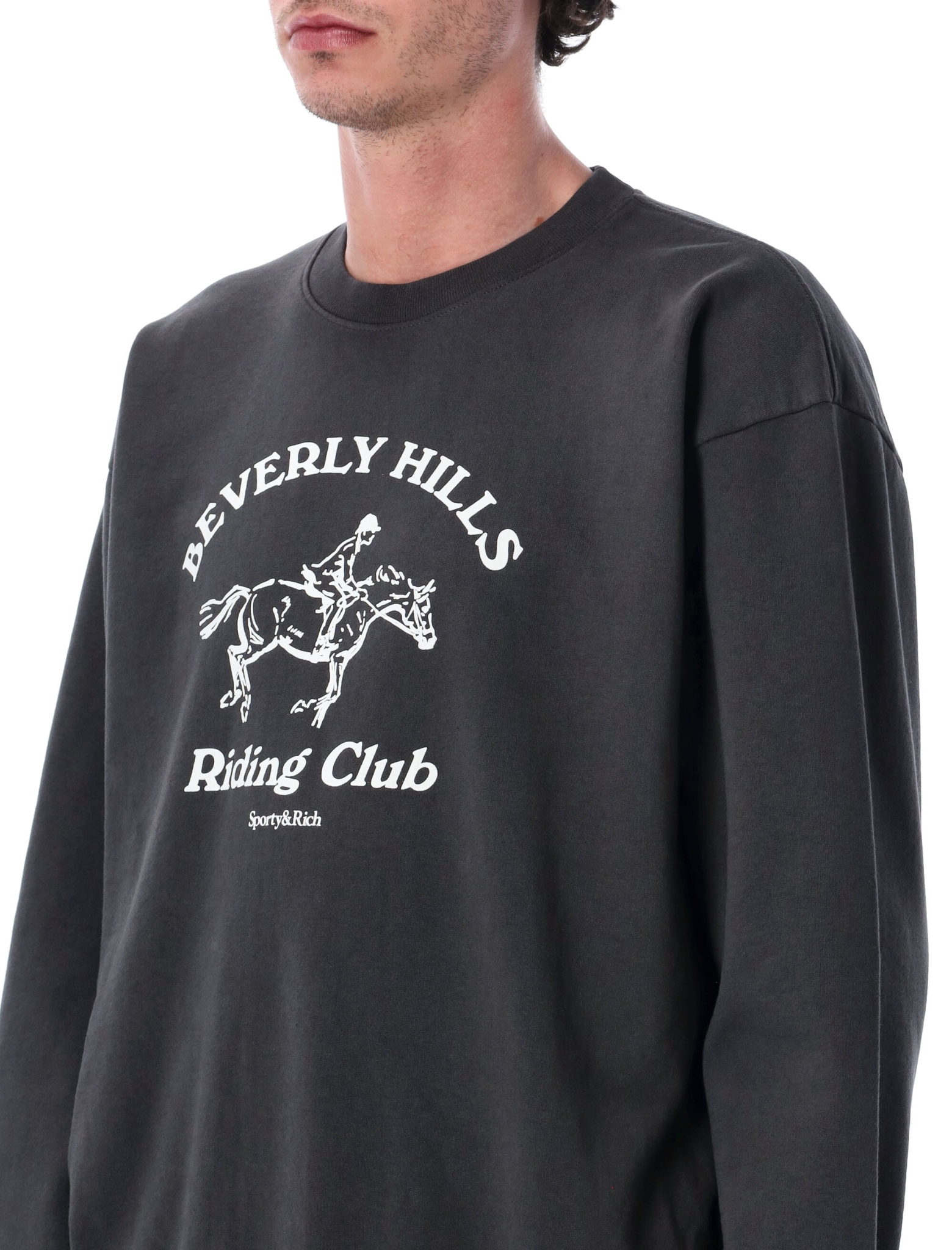 [SPORTY & RICH] Sweatshirt SS26 ST07164255BA02FADED BLAC