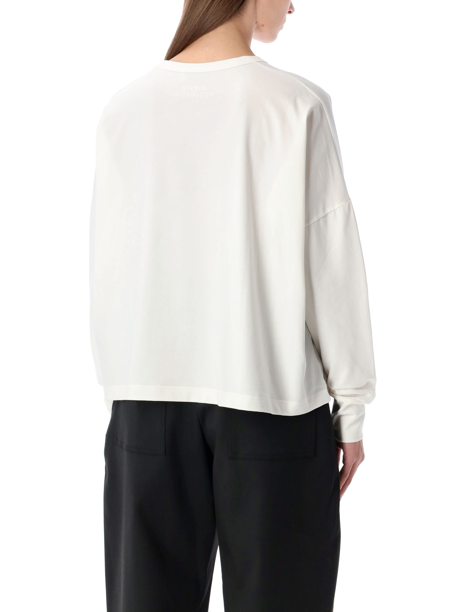 [Studio Nicholson] T-shirts Long Sleeve SS26 LOOP1618OPTIC WHIT