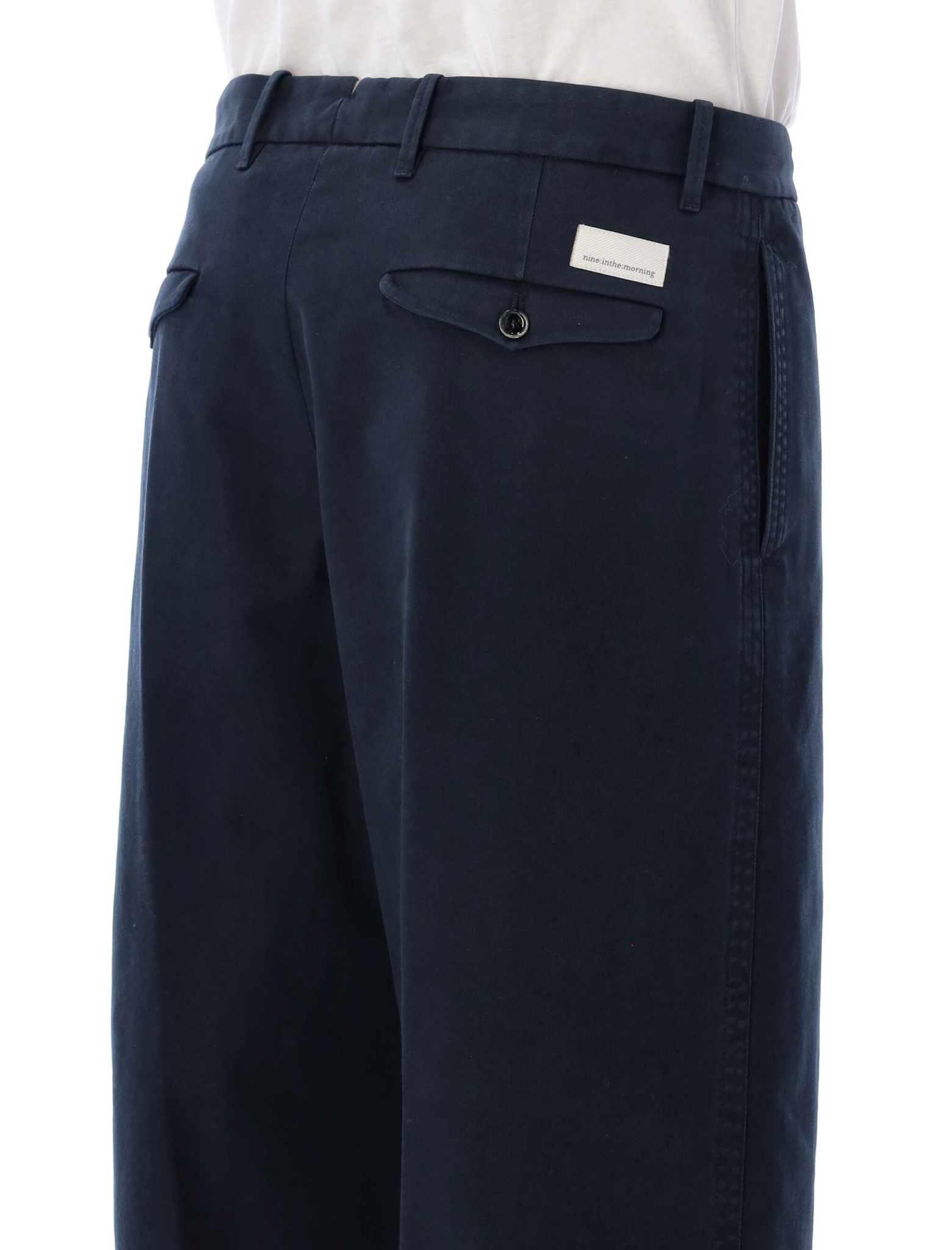 [Nine in the morning] Trousers SS26 THG01A13NAVY