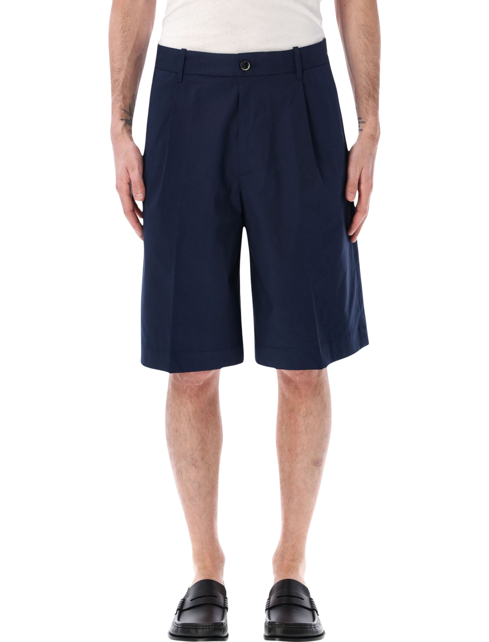 [Nine in the morning] Shorts SS26 ODE01G20NAVY