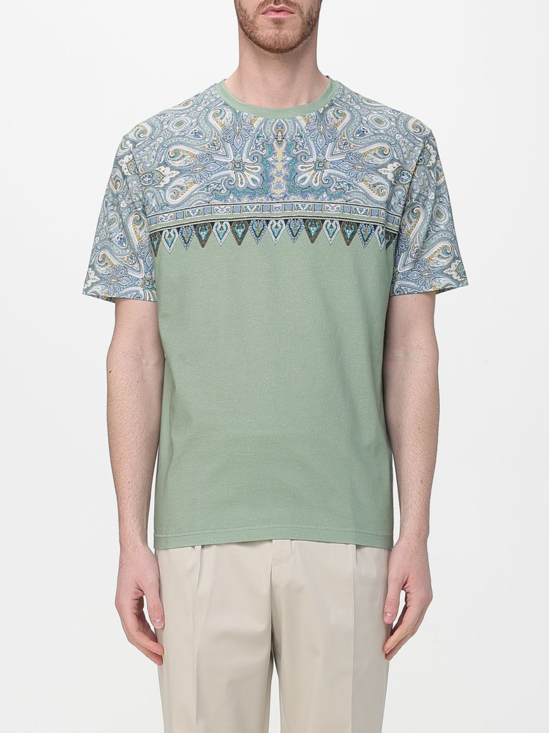 [Etro] T-shirts Short Sleeve SS26 MRMA0002AKI12 X0890