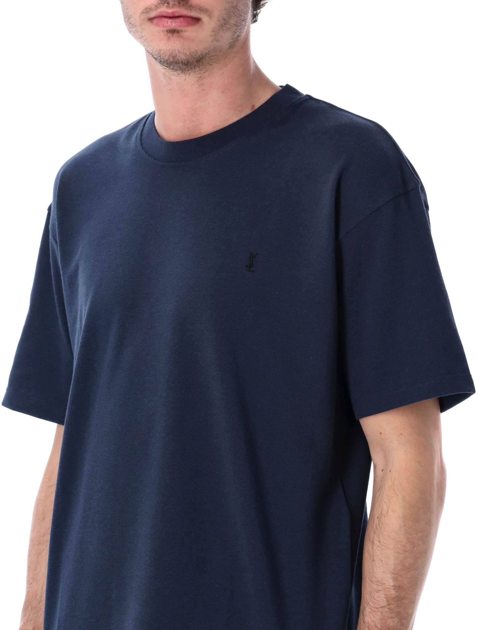 [Saint Laurent] T-shirts Short Sleeve SS26 832941Y37HC4110