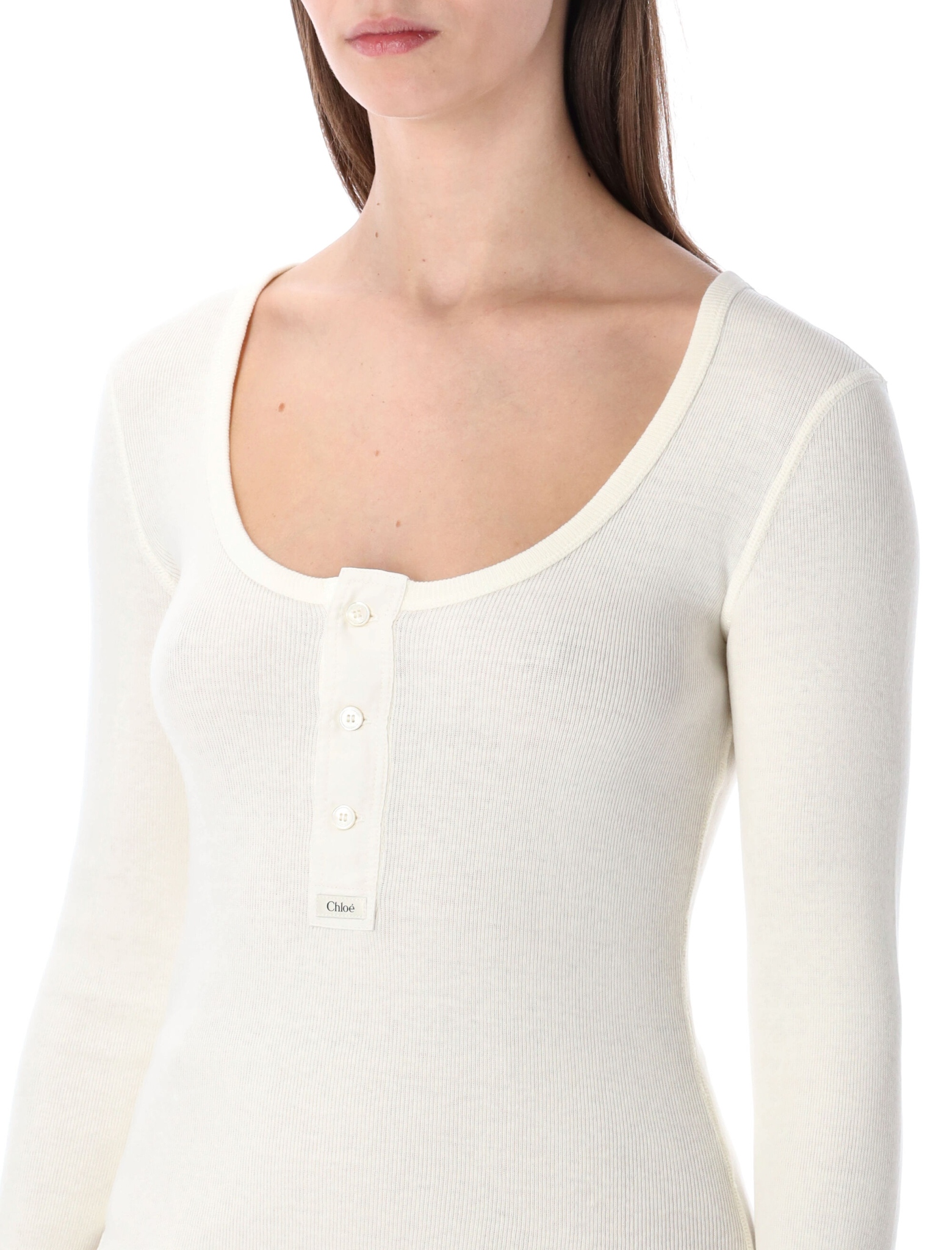 [Chloe] T-shirts Long Sleeve SS26 CH26SJH29185107