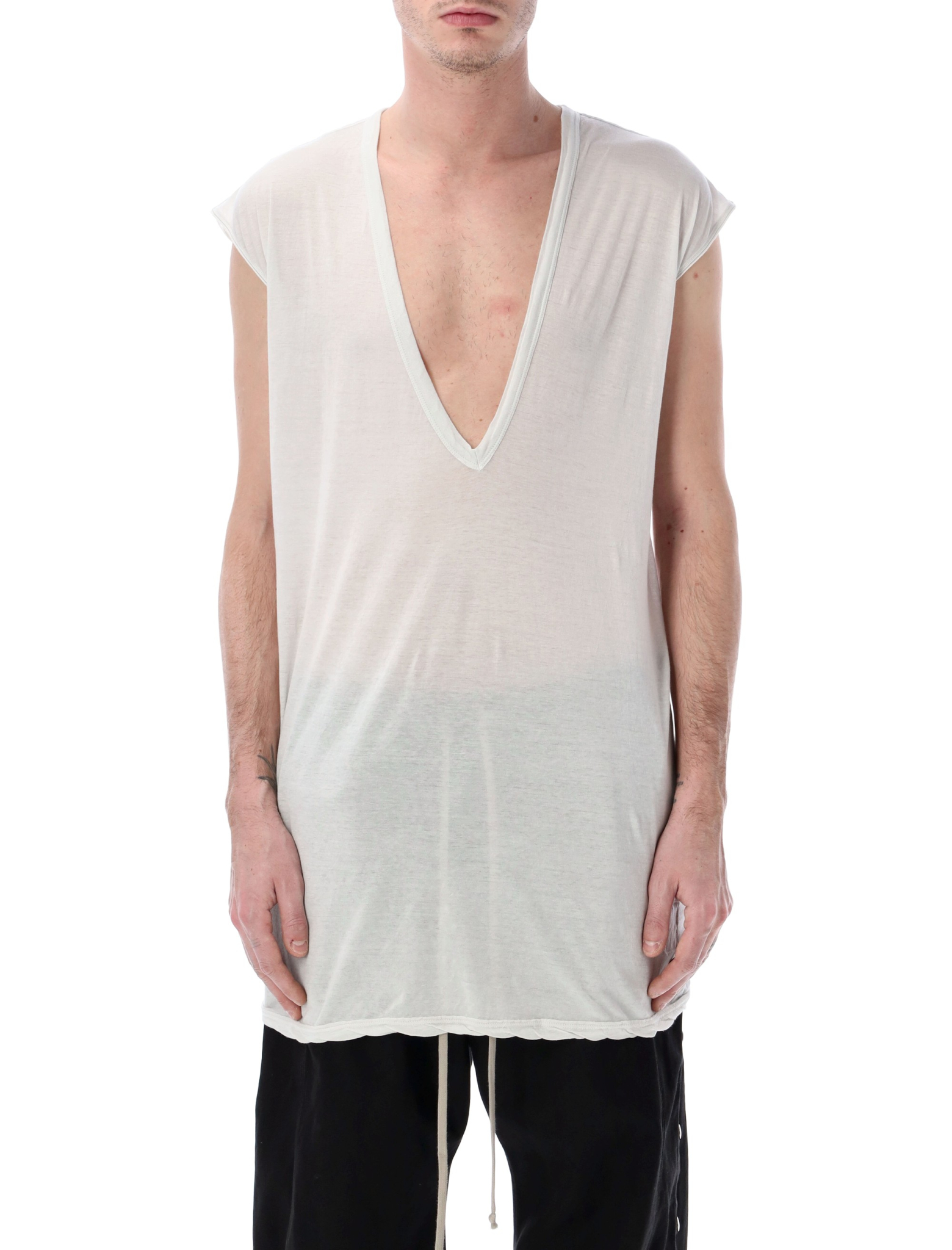 [RICK OWENS DRKSHDW] T-shirts Sleeveless SS26 DU01F4157BH51