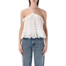 [Marant Etoile] Tank top SS26 HT0769FAD1J05E20WH