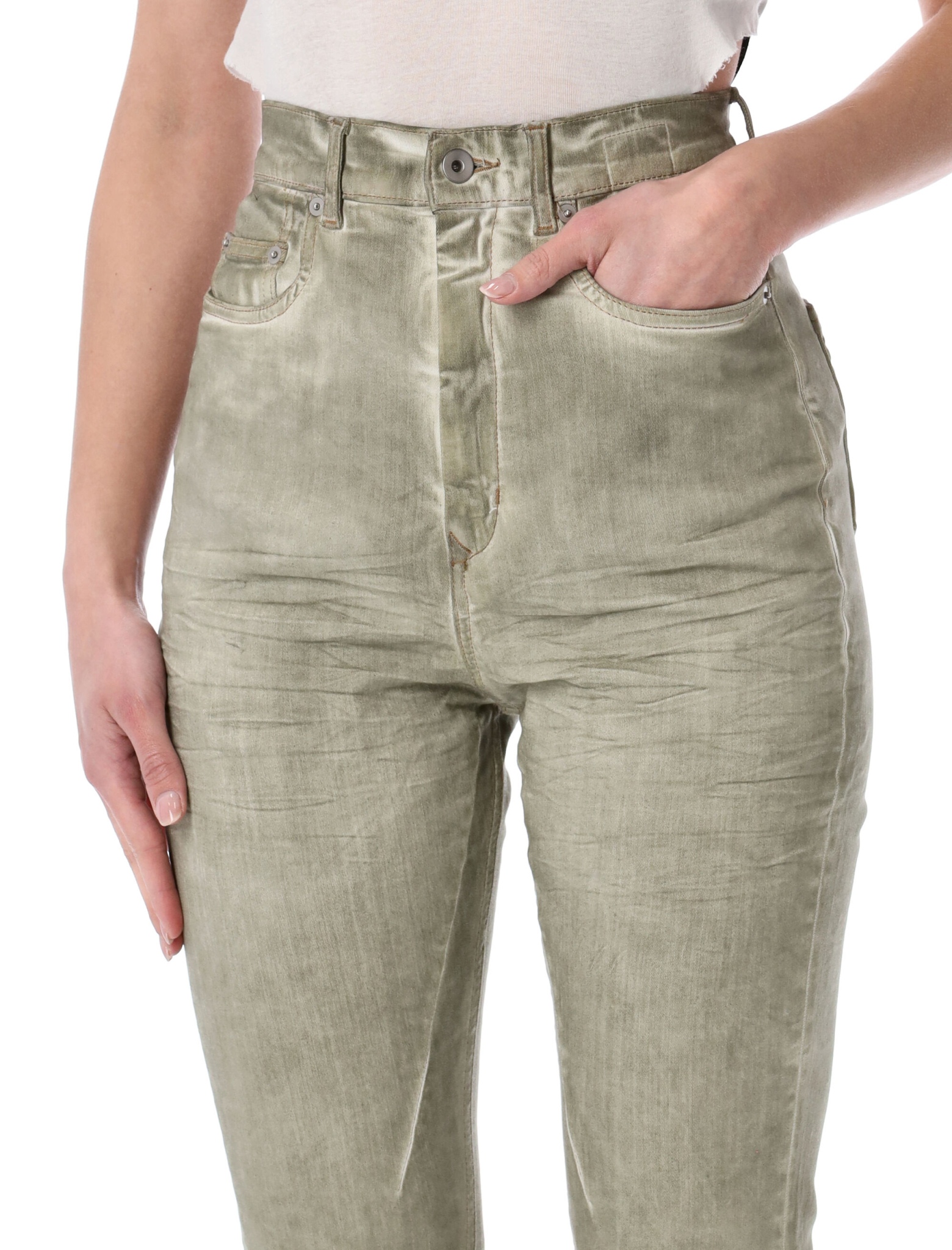[RICK OWENS DRKSHDW] Jeans SS26 DS01F4311SDSN138