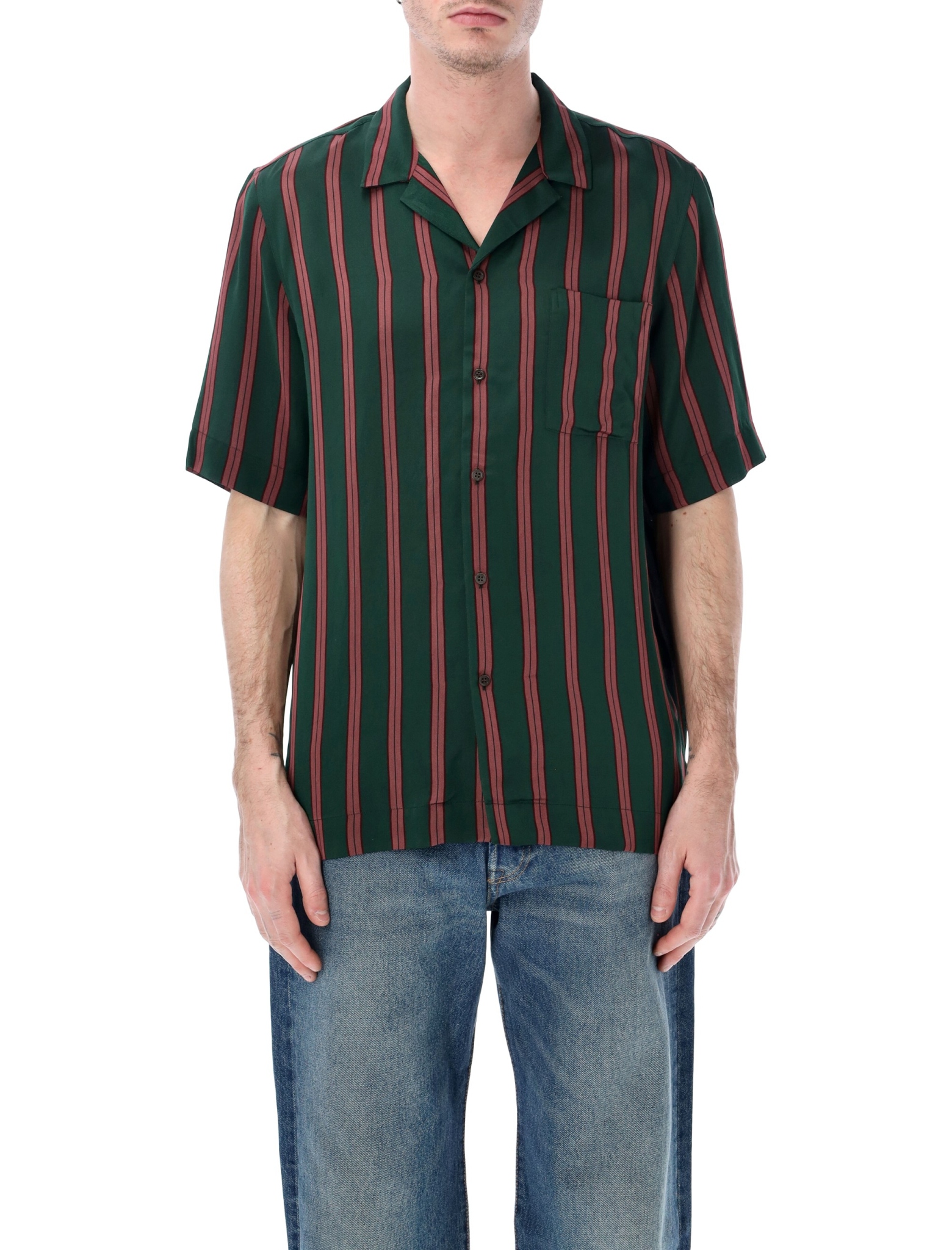 [DRIES VAN NOTEN] Shirts Short Sleeve SS26 0207423351605