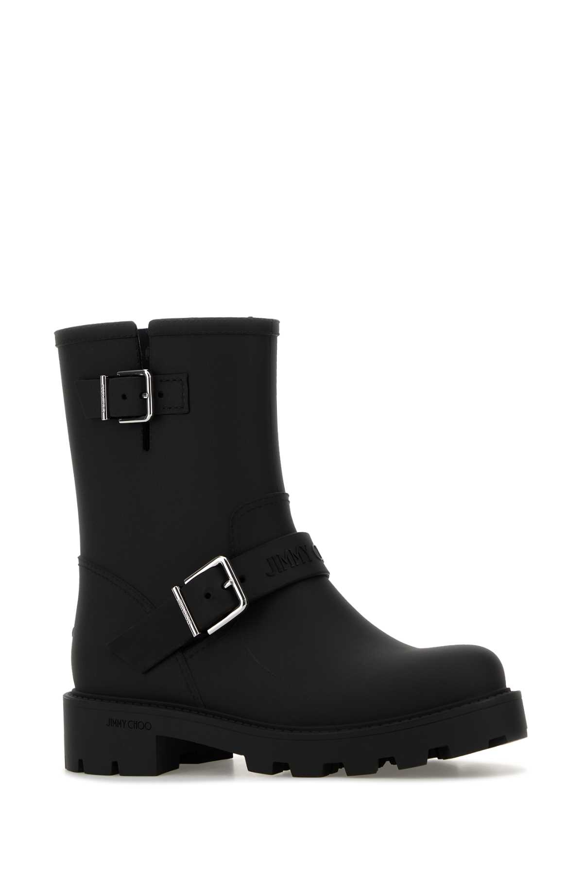 [Jimmy Choo] Boots FW26 BIKERRAINTPY BLACK