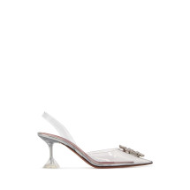 [Amina Muaddi] Pumps FW26 BEGUMGLASSSLING70 TRANSPAREN