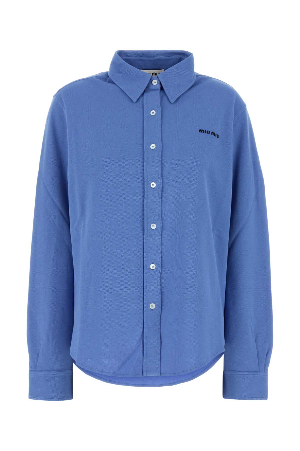 [Miu Miu] Shirts Long Sleeve FW26 MK1980SOOO14RW F0237
