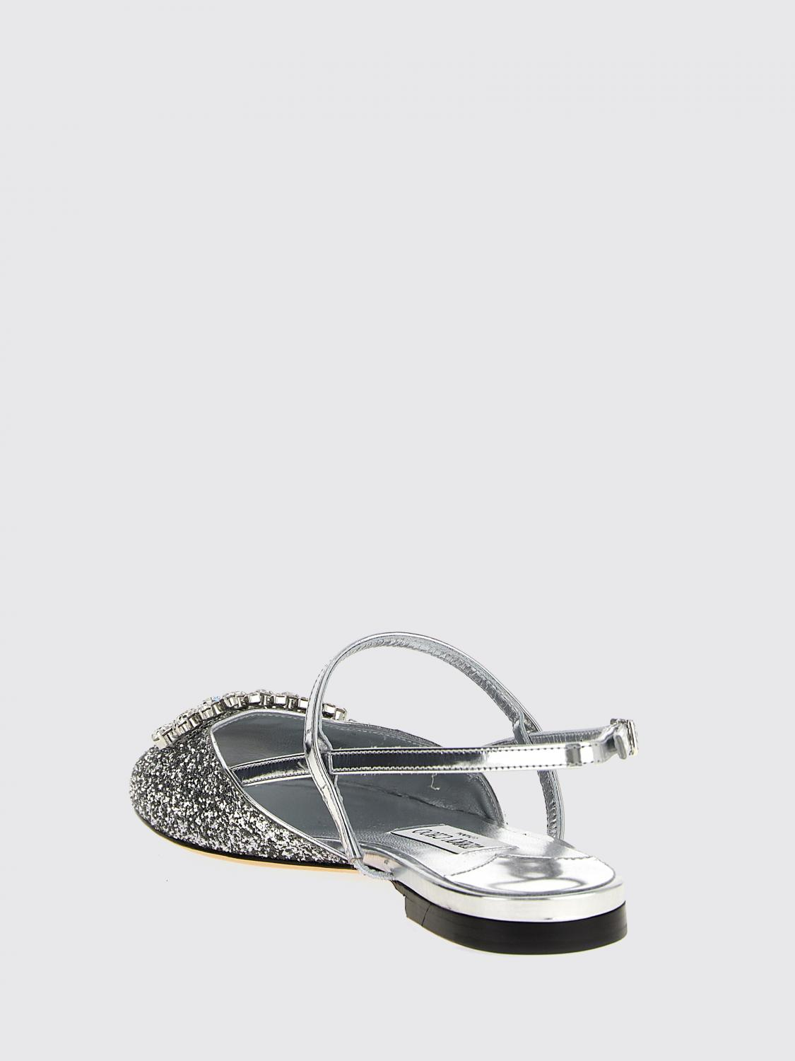 [Jimmy Choo] Flat shoes FW25 BELINDASBFLATJDP SILVER/SILVER