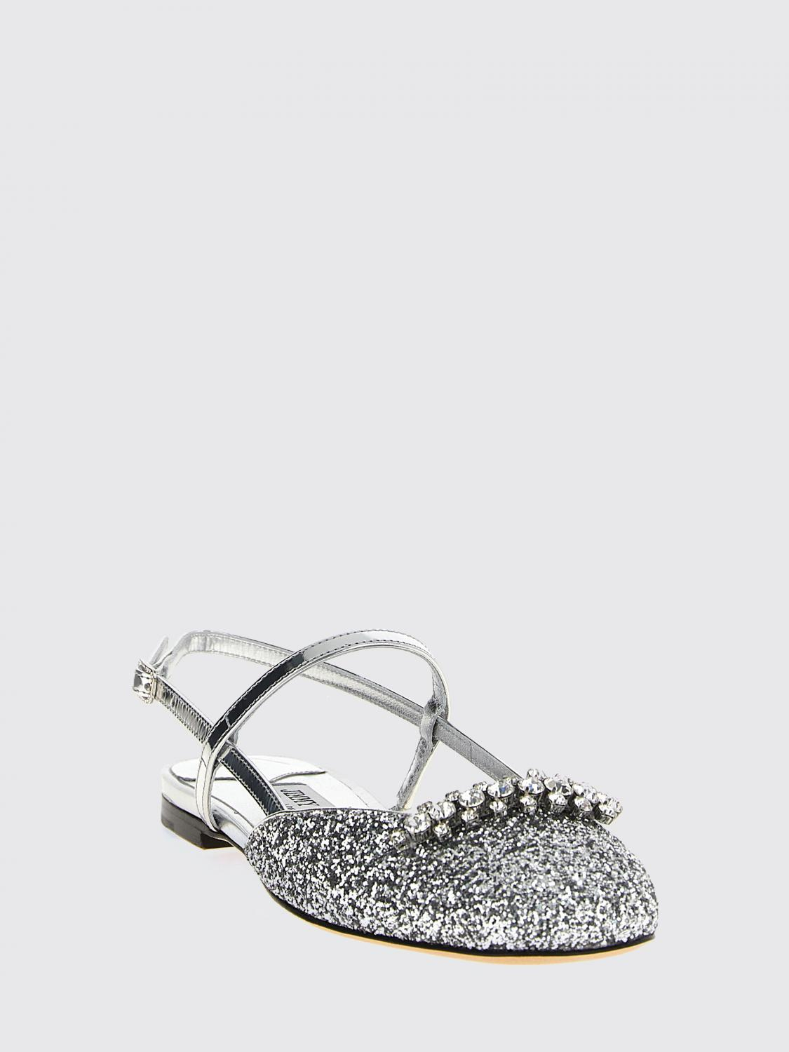 [Jimmy Choo] Flat shoes FW25 BELINDASBFLATJDP SILVER/SILVER
