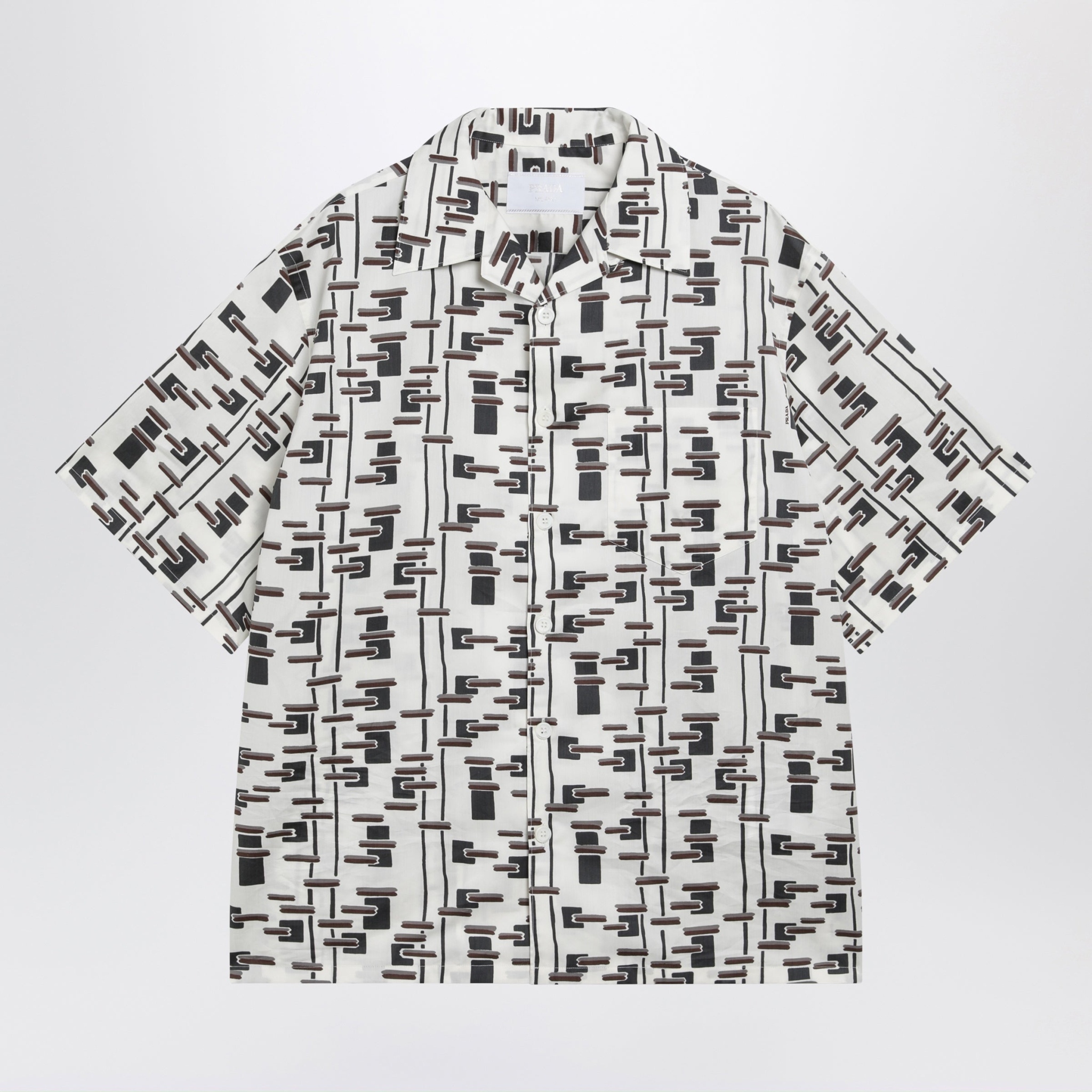 [Prada] Shirts Short Sleeve SS26 UCS414UMO19GW