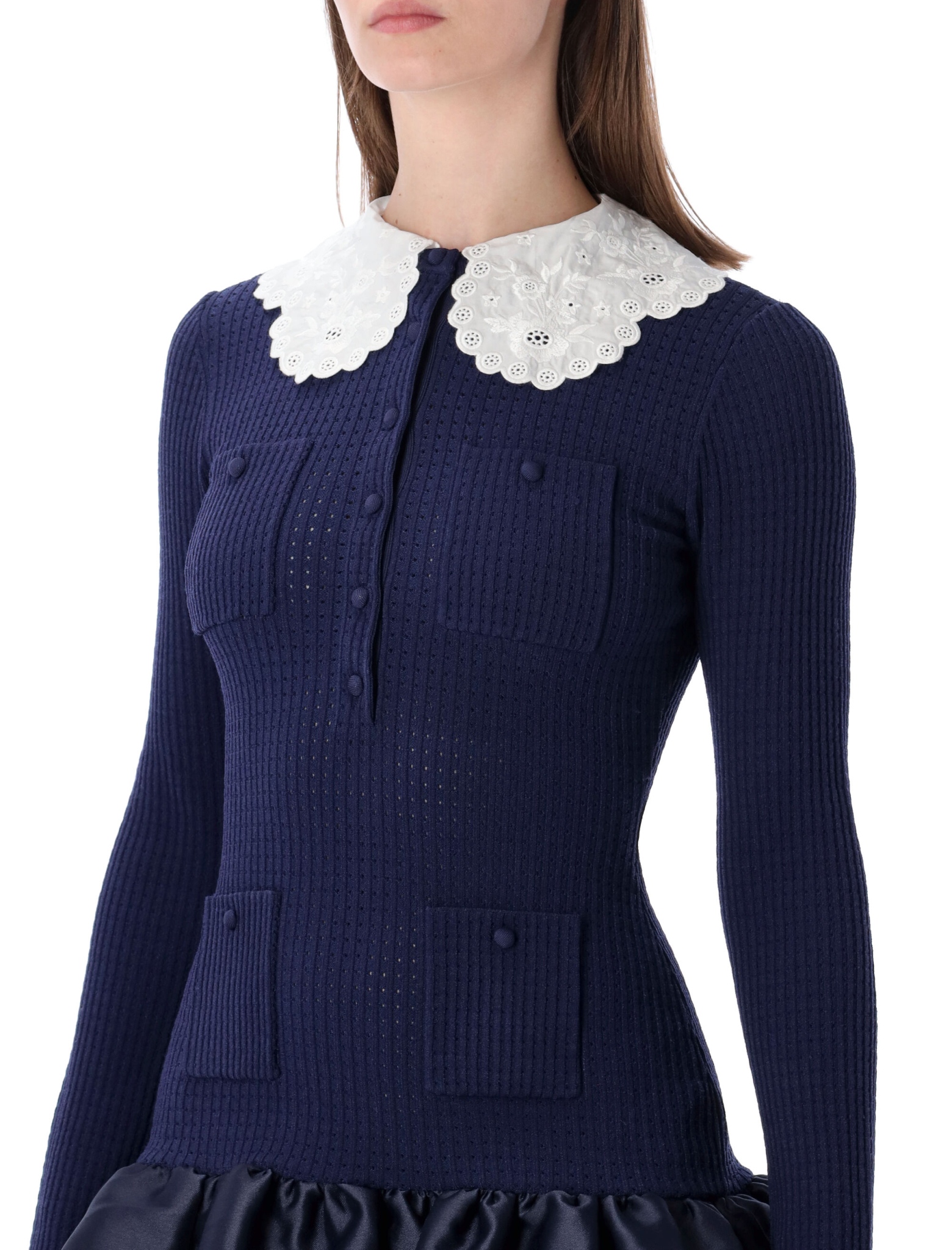 [SELF PORTRAIT] Dress SS26 RS26106SBNNAVY
