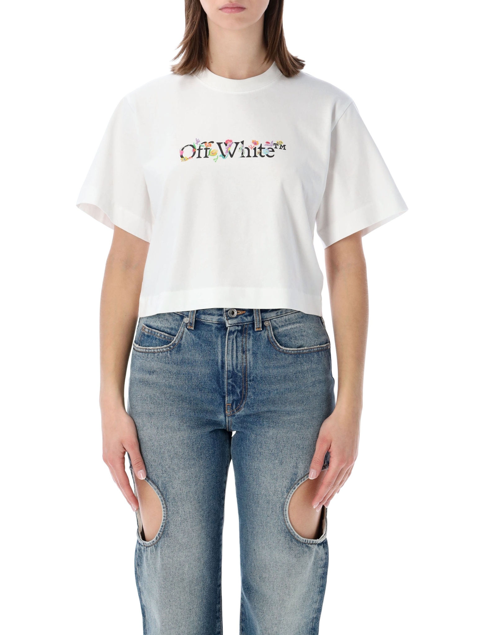 [Off-White™] T-shirts Short Sleeve SS26 OWAA090S26JER0010110