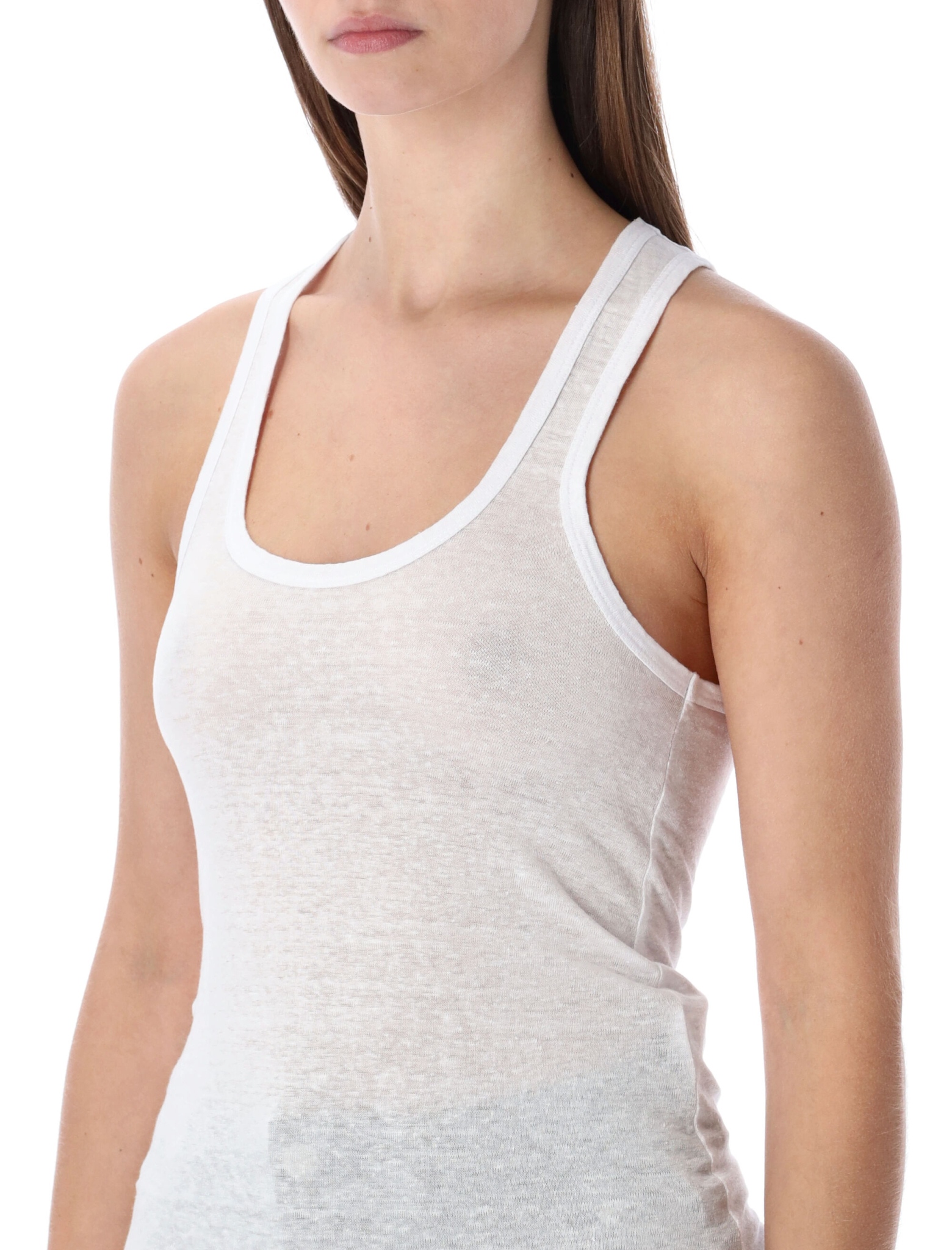 [Marant Etoile] Tank top SS26 TS0261FBB1N17E20WH
