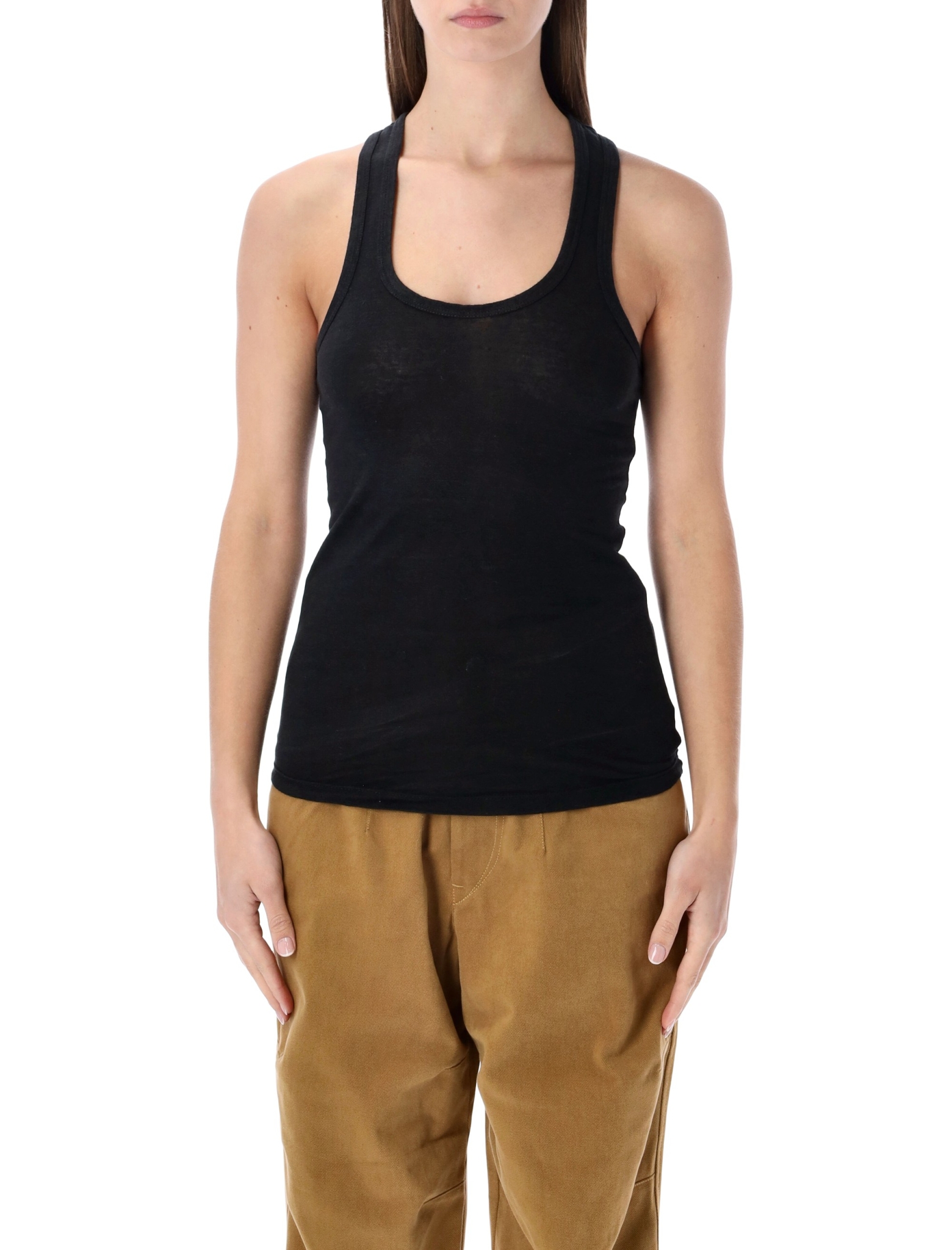 [Marant Etoile] Tank top SS26 TS0261FBB1N17E01BK