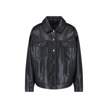 [Anine Bing] Leather Jacket FW26 A 01 12573 BLK81BLACK RECYCLED LEATHER