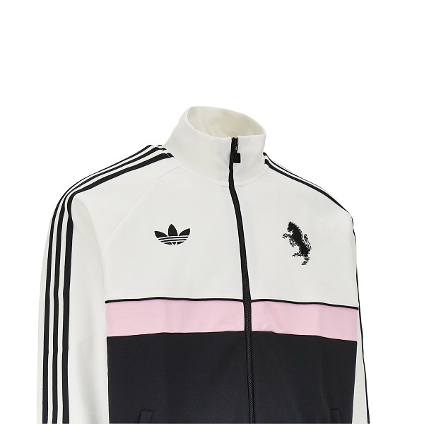[ADIDAS ORIGINALS] Zip Up FW26 KF9805.WHITE BLACK-WHITE BLACK