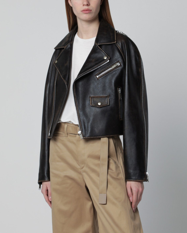 [HALFBOY] Leather Jacket SS26 HS261WL003LT042