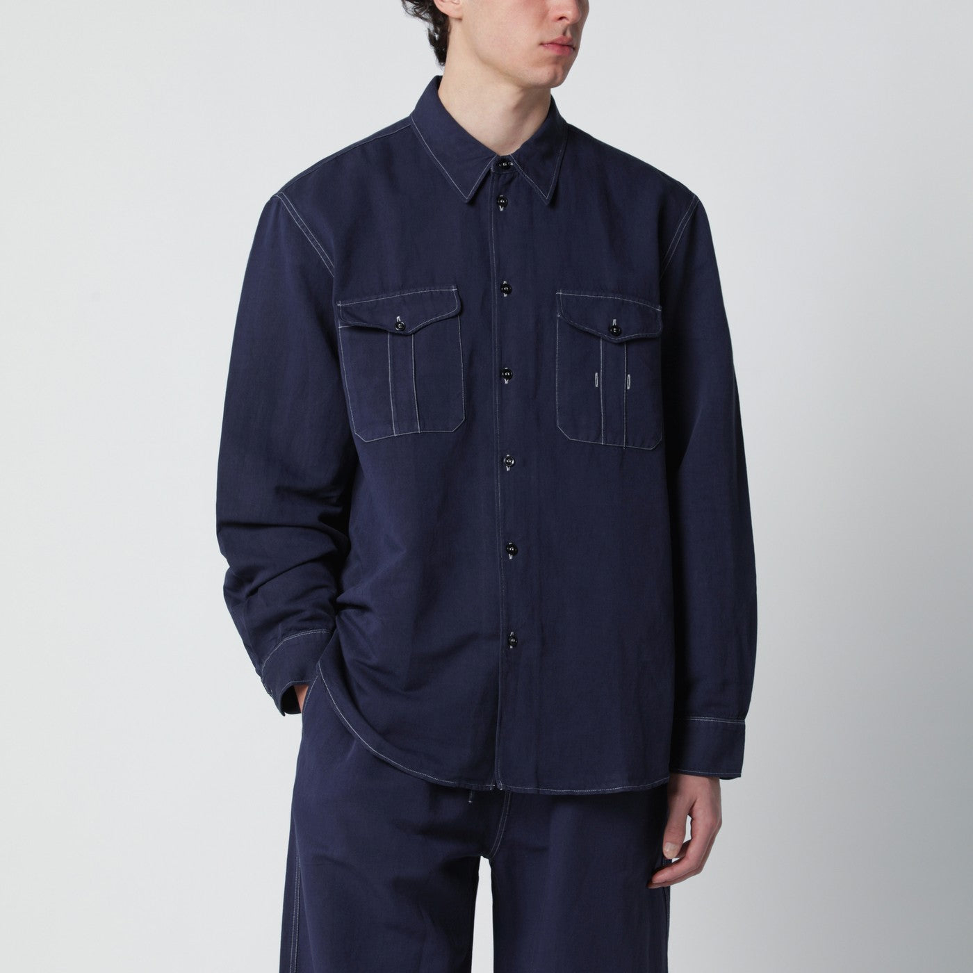 [Studio Nicholson] Shirts Long Sleeve SS26 LOUROSNM1478