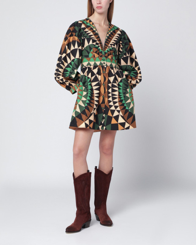 [Farm Rio] Long sleeve dress SS26 351132CO