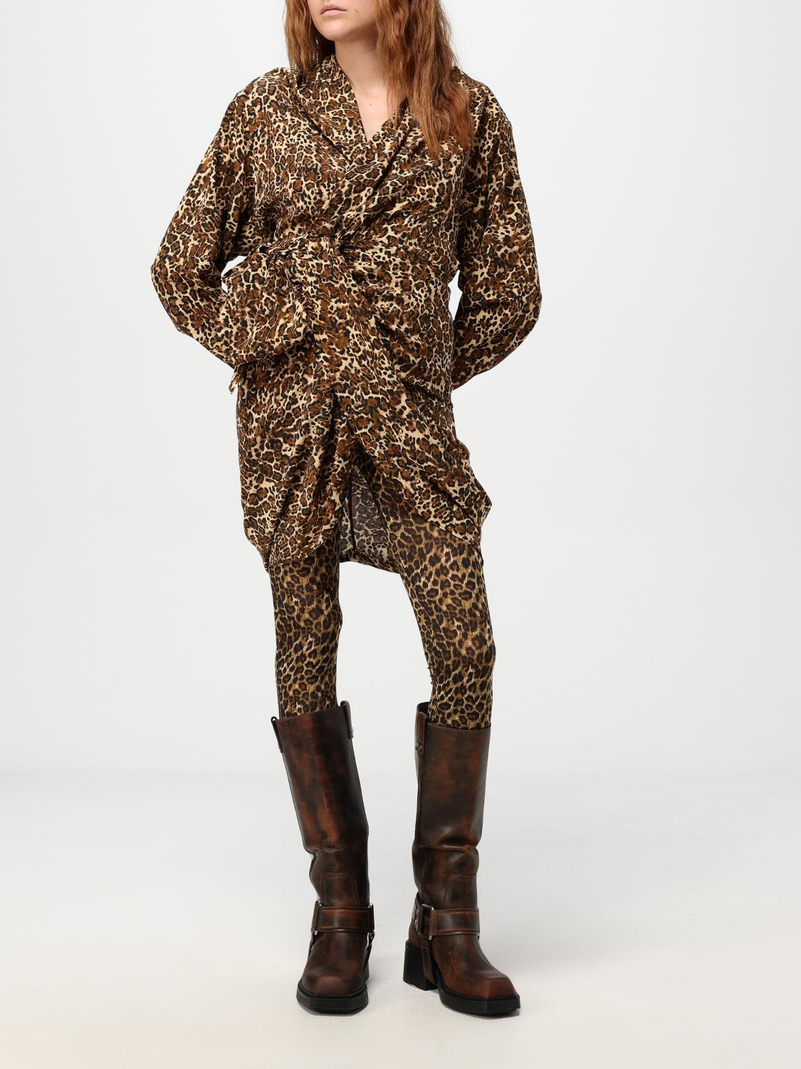 [Isabel Marant] Long sleeve dress FW25 RO0648FAB4J07I 99LE