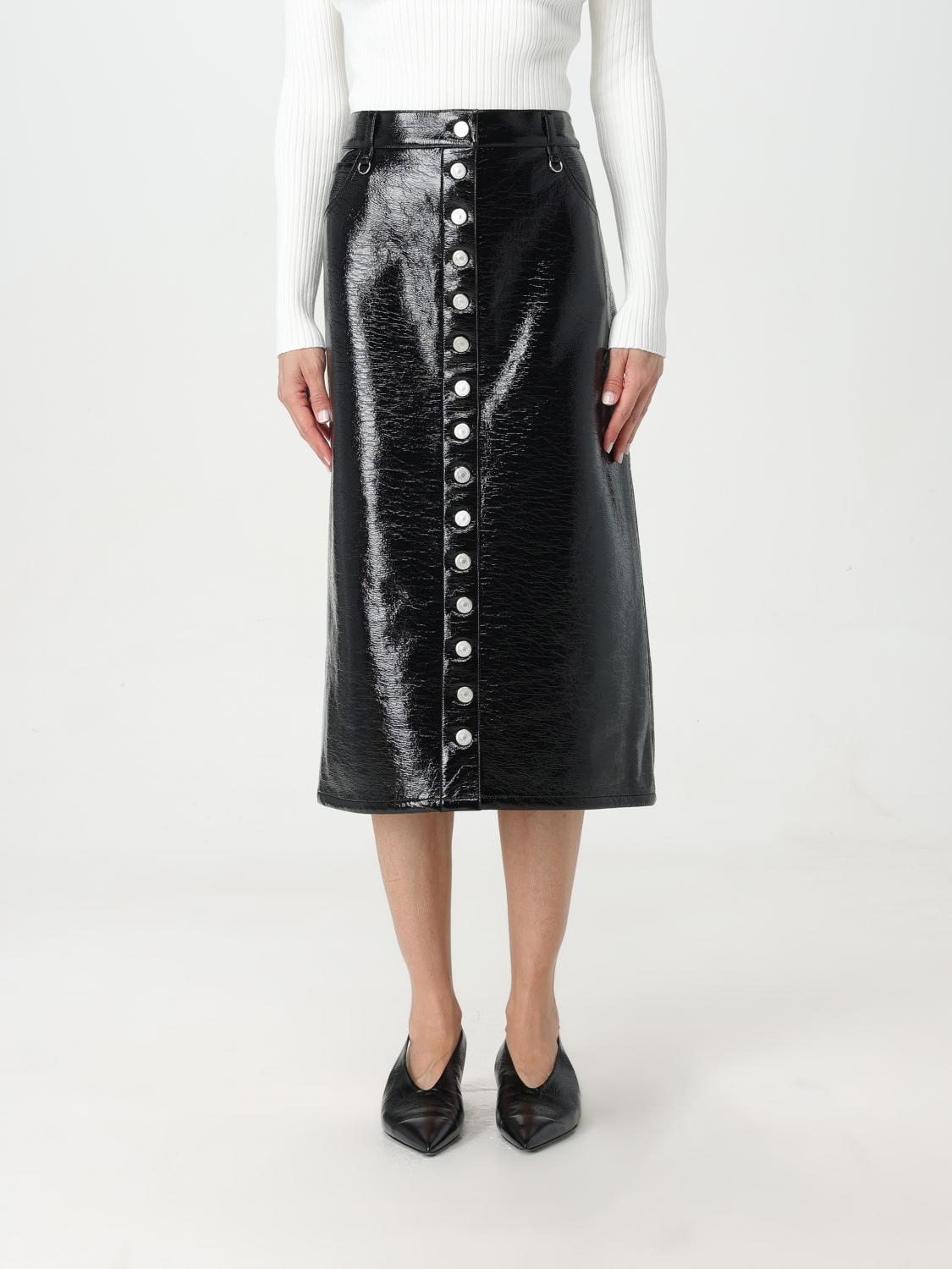 [Courreges] Midi skirt FW25 124CJU155VY0014 9999