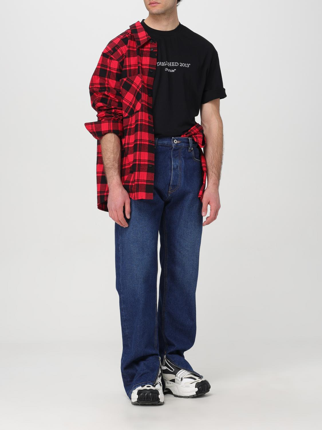 [Off-White] Jeans FW25 OMYA177C99DEN003 4400