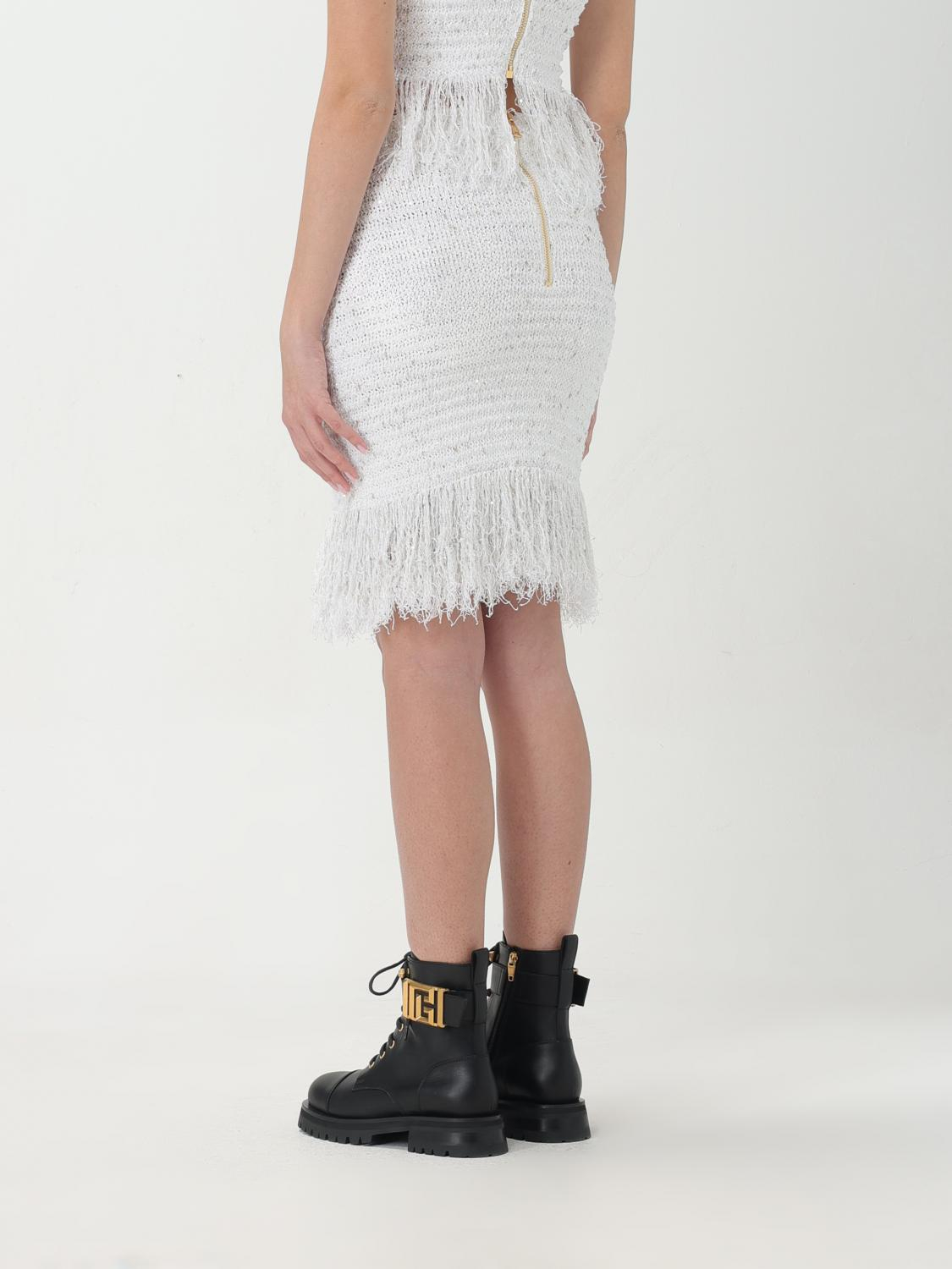 [Balmain] Mini skirt FW25 CF1LB049KF46 GAD