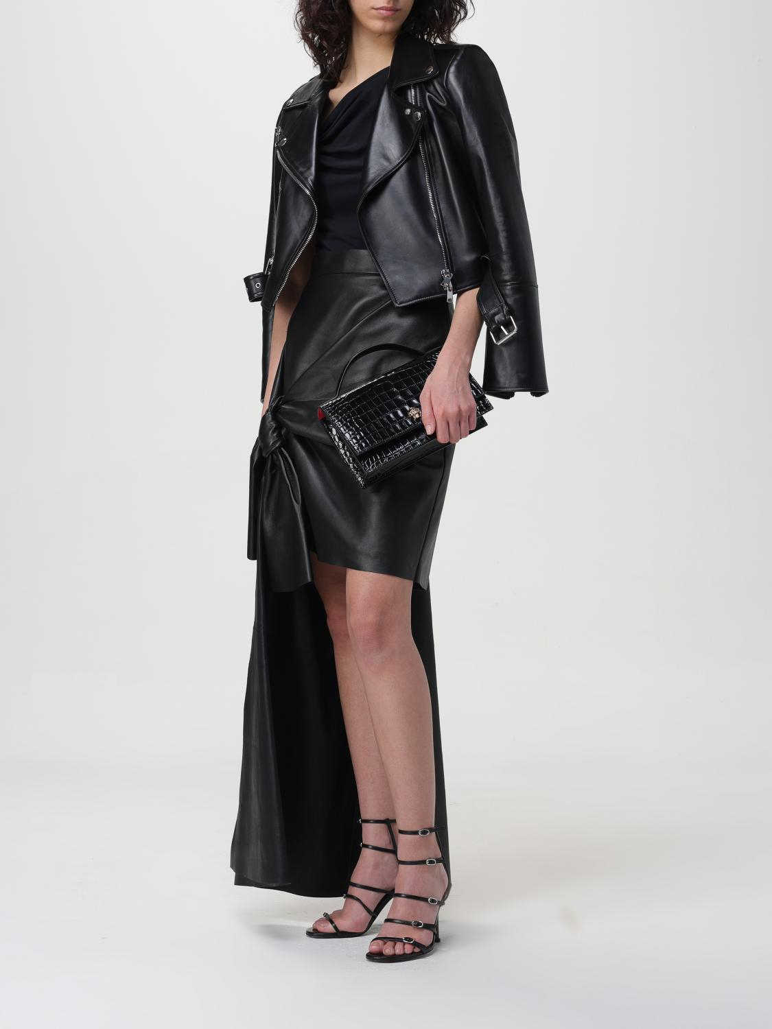 [McQueen] Mini skirt FW25 780910Q5AL1 1000