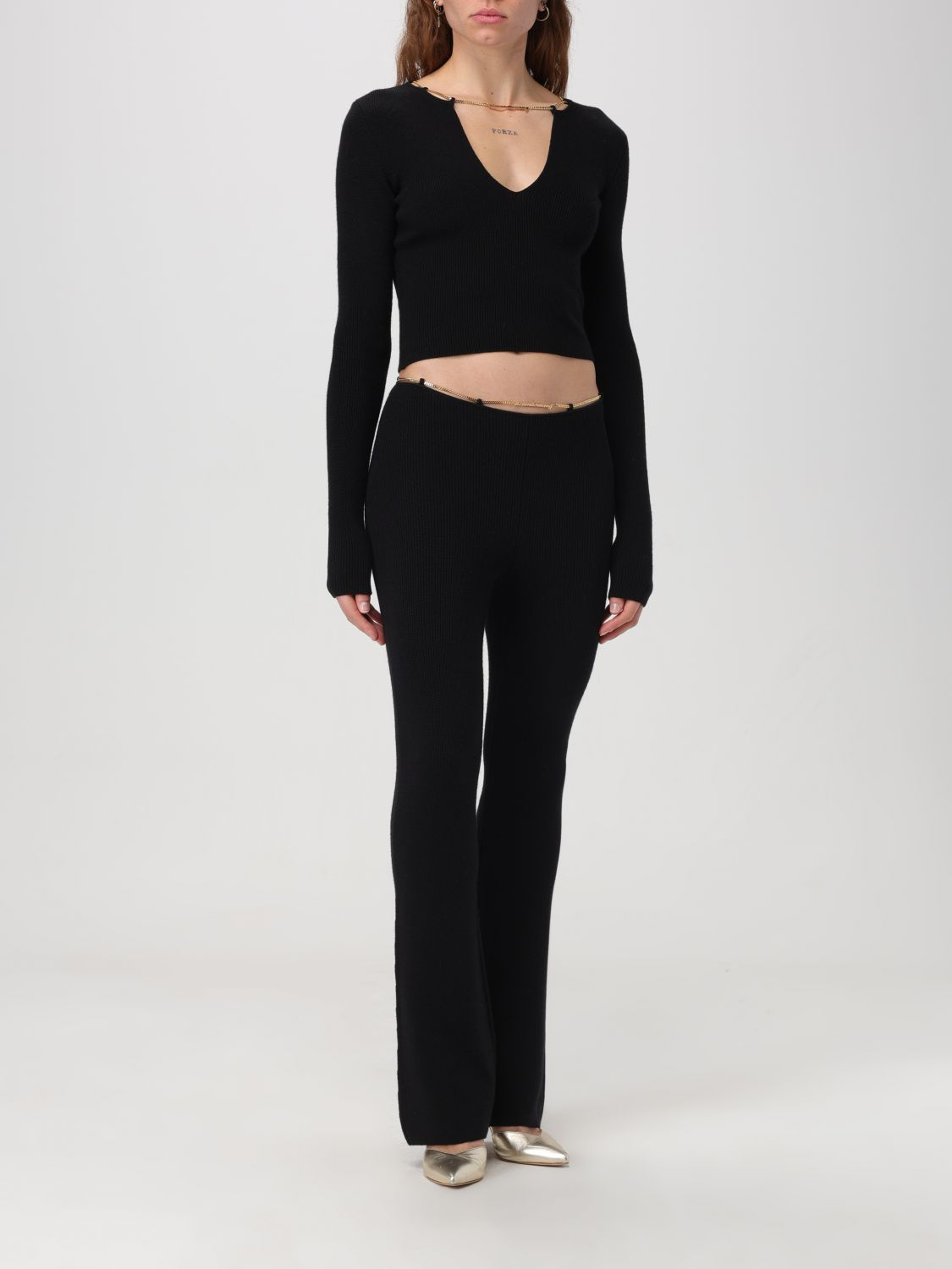 [ALEXANDER WANG] Trousers FW25 1KC1244034 001