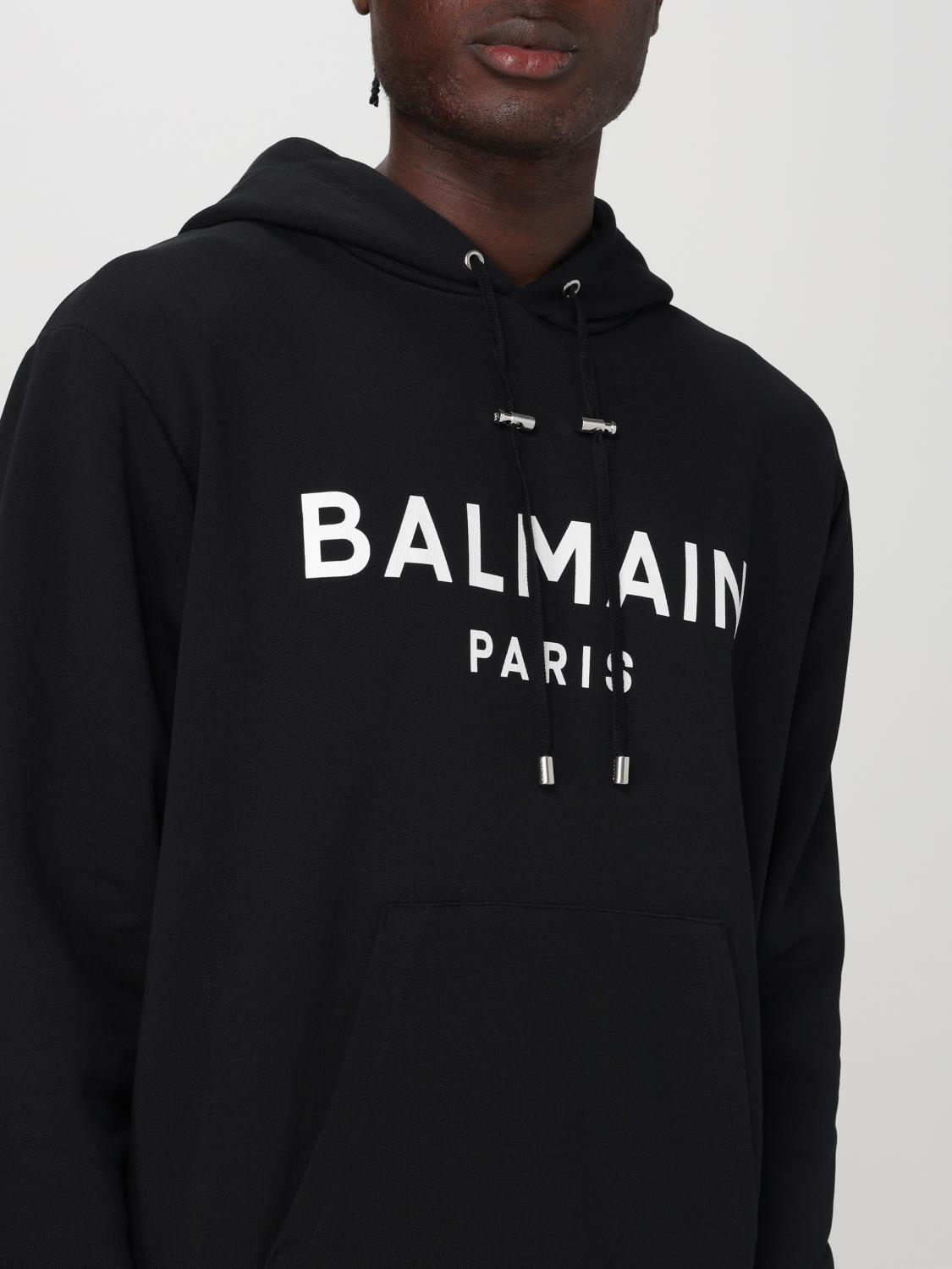[Balmain] Hoodie FW25 DH1JR002BB65 EAB