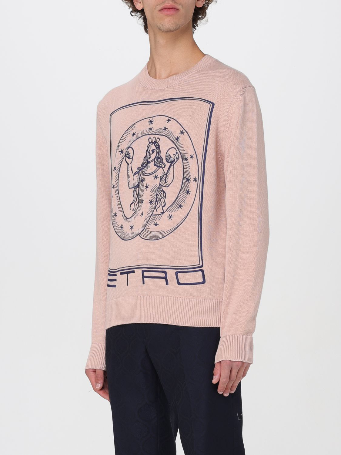 [Etro] Knitwear FW25 MRKF0003AC233 F1218
