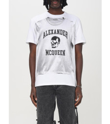 [McQueen] T-shirts Short Sleeve FW25 794604QTABP 0909
