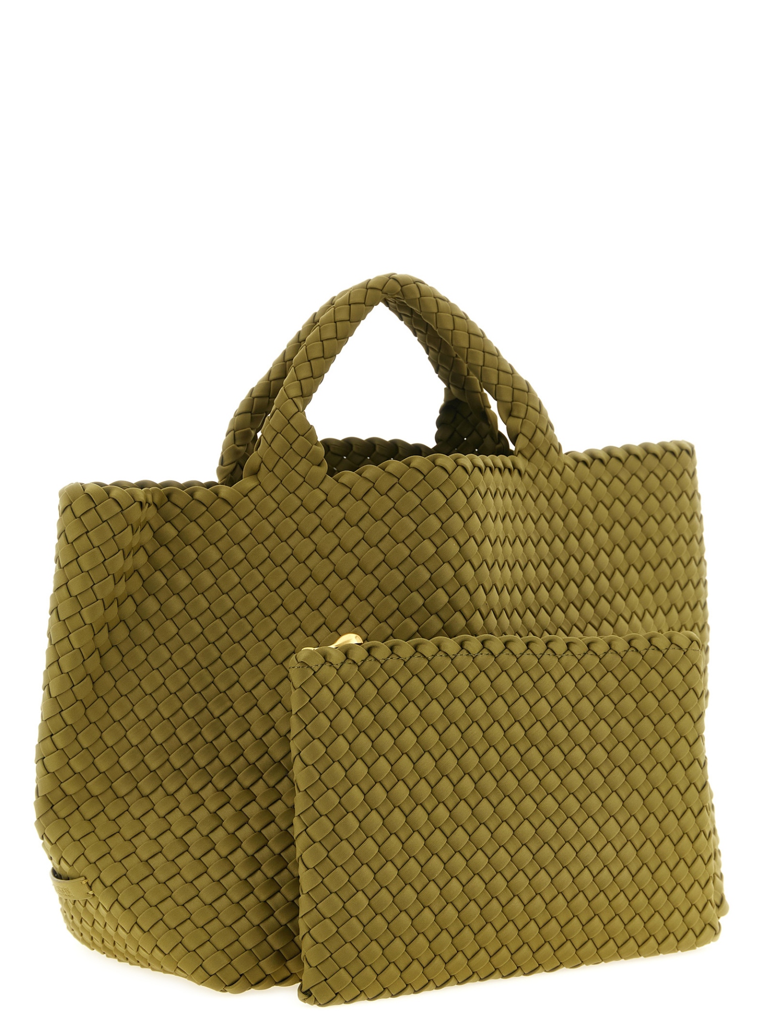 [NAGHEDI] Tote bag FW26 SN03013LDBOTTLEGREEN