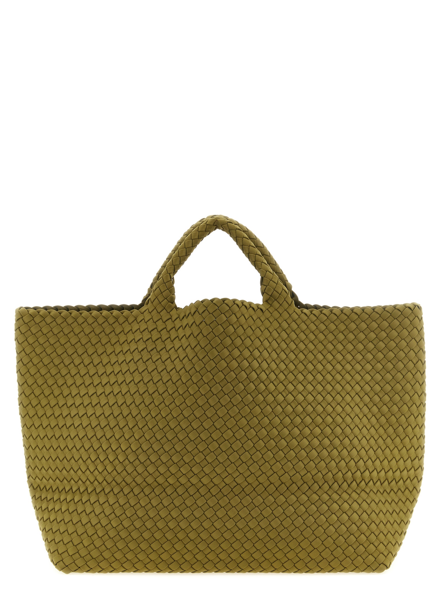 [NAGHEDI] Tote bag FW26 SN03014LDBOTTLEGREEN