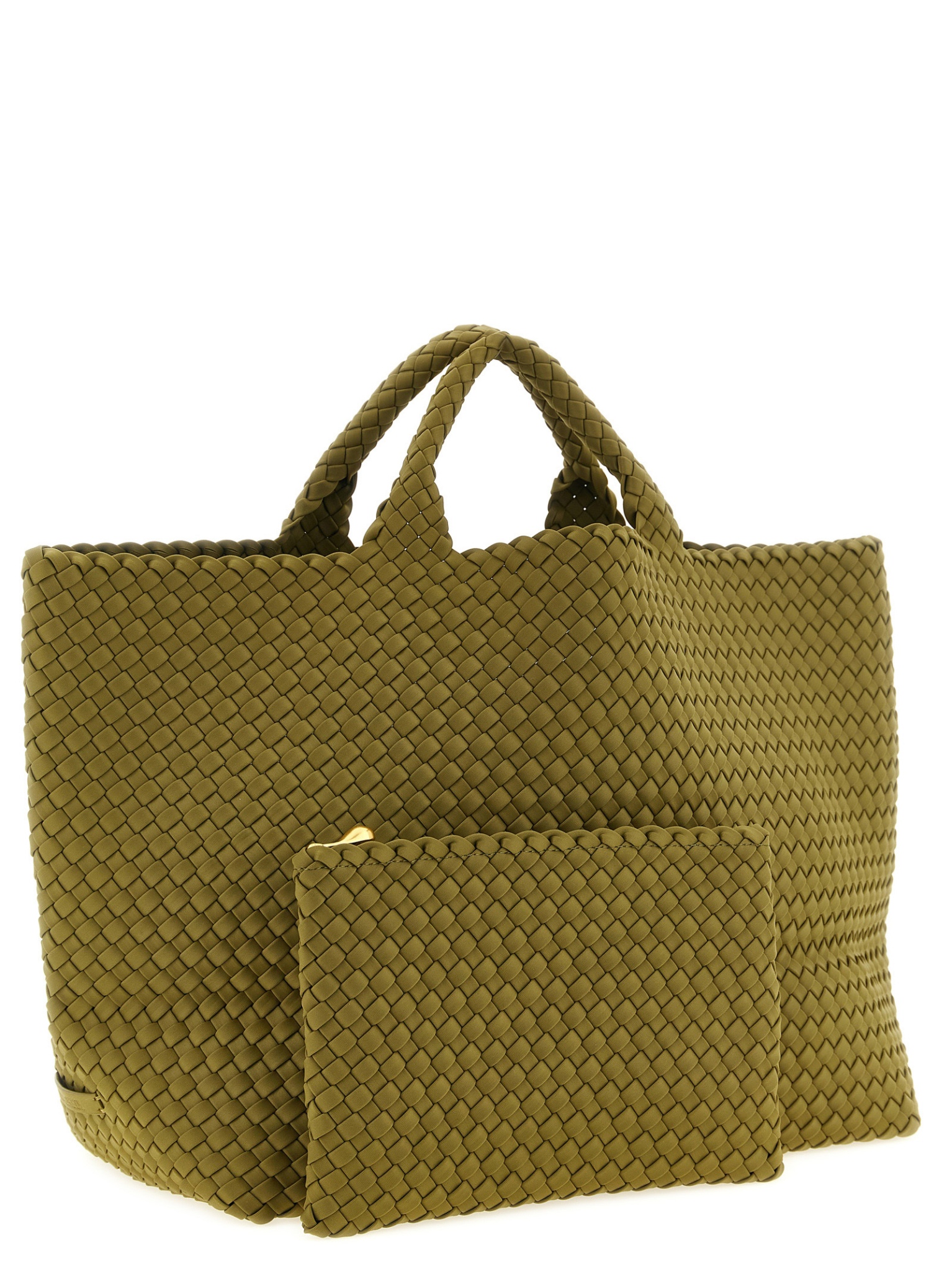 [NAGHEDI] Tote bag FW26 SN03014LDBOTTLEGREEN