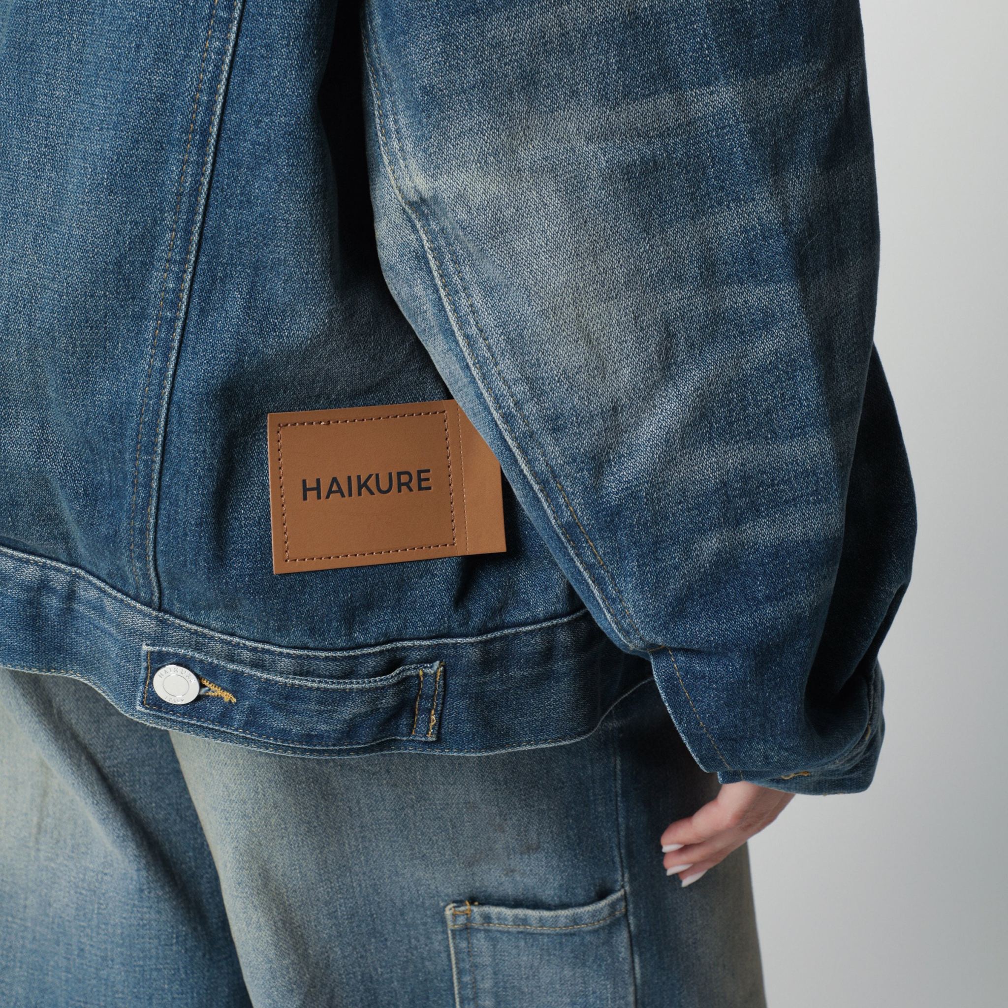 [HAIKURE] Denim Jacket FW26 HEW09118DF206CO
