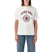 [Anine Bing] T-shirts Short Sleeve FW26 A0812695WKHA3CREAM