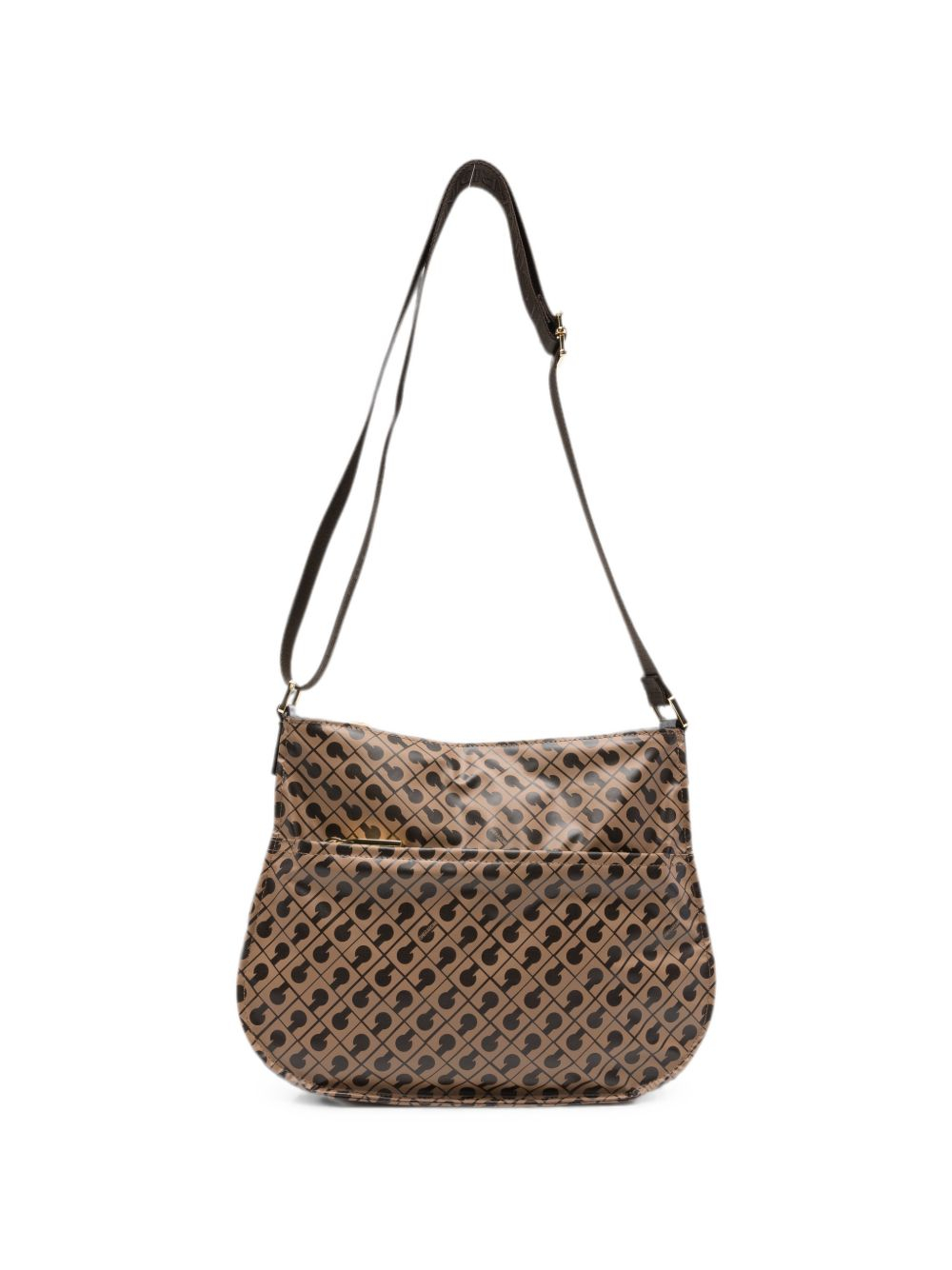 [GHERARDINI] Tote bag FW26 GH0261 CROSSBODY SATCHEL SMALL TOFFEE